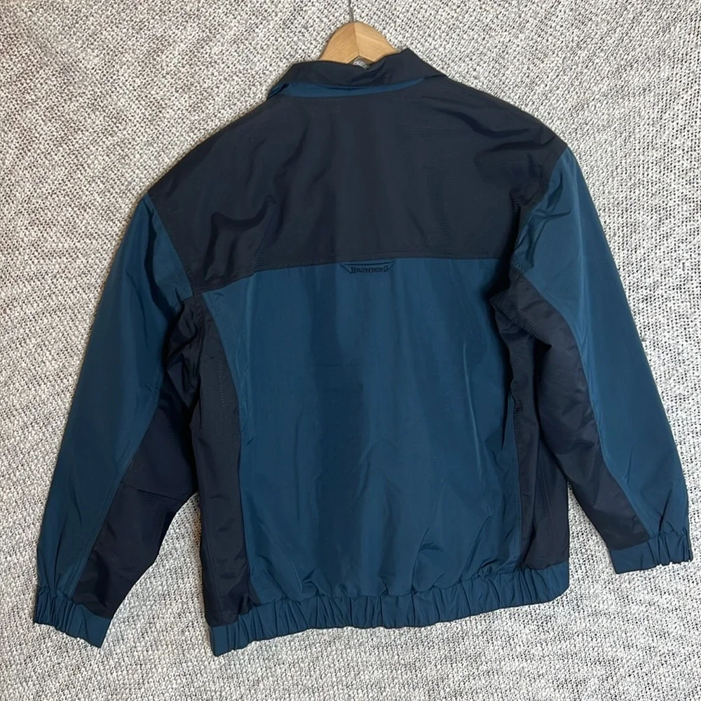 Browning Men’s Coat Size Large - Blue and Black in Great Shape!
